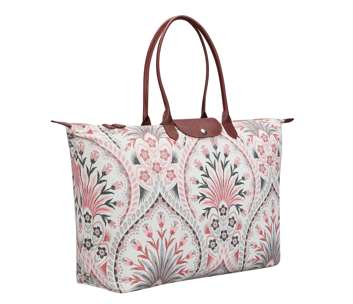 Paulina Tote Bag- Wine