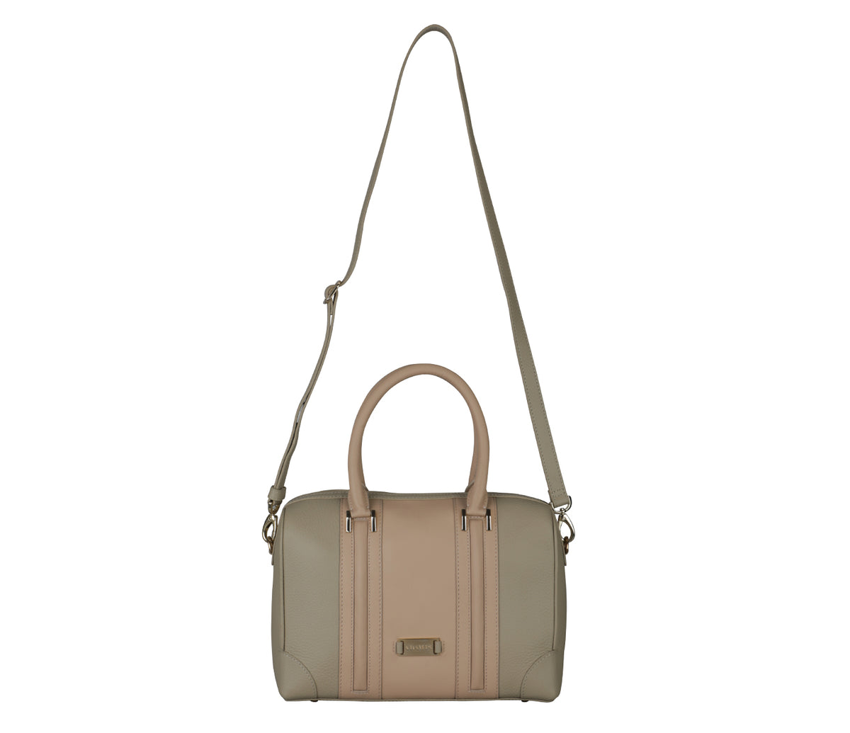 Christa Shoulder Work Bag - Taupe / Beige