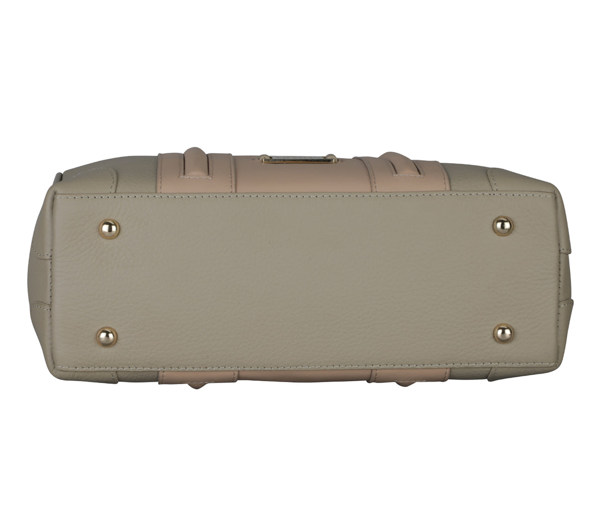 Christa Shoulder Work Bag - Taupe / Beige