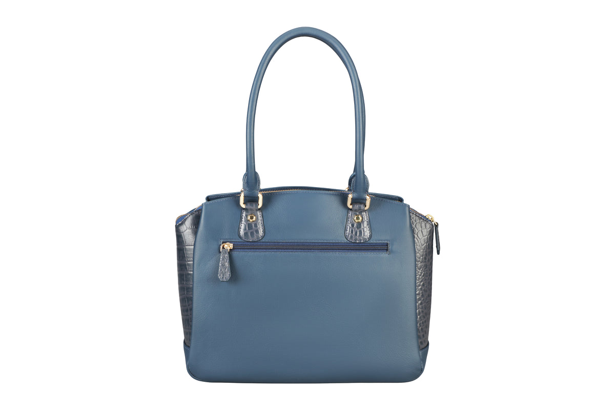 Eva Shoulder Bag - Blue
