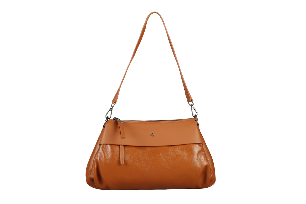 Patricia Shoulder Bag - Tan