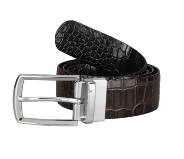 Men's Formal Wear Reversible Belt - Black/Brown