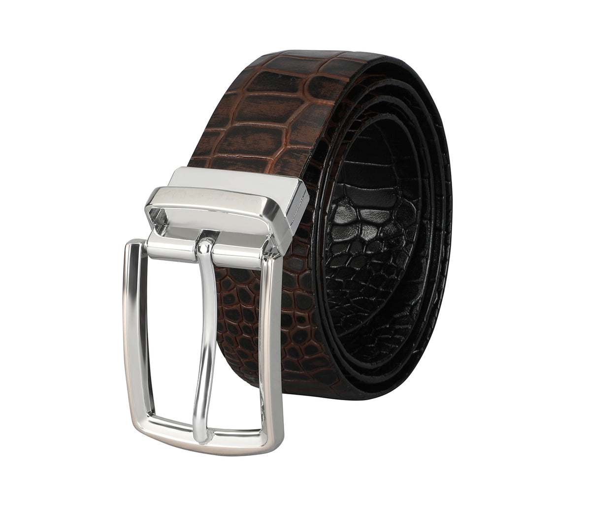 Men's Formal Wear Reversible Belt - Black/Brown