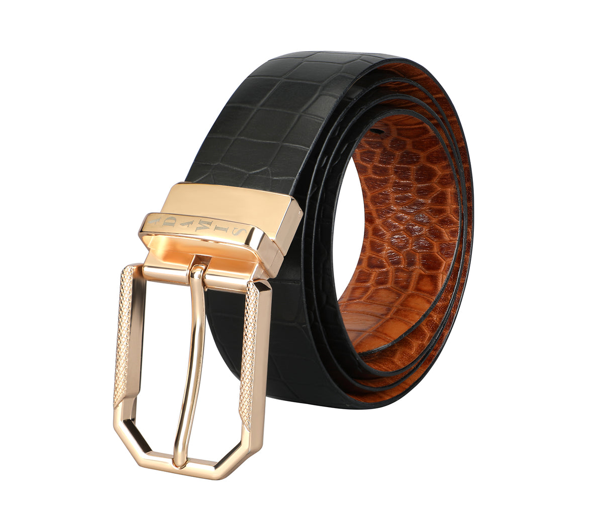 Men's Formal Wear Reversible Belt - Black/Tan