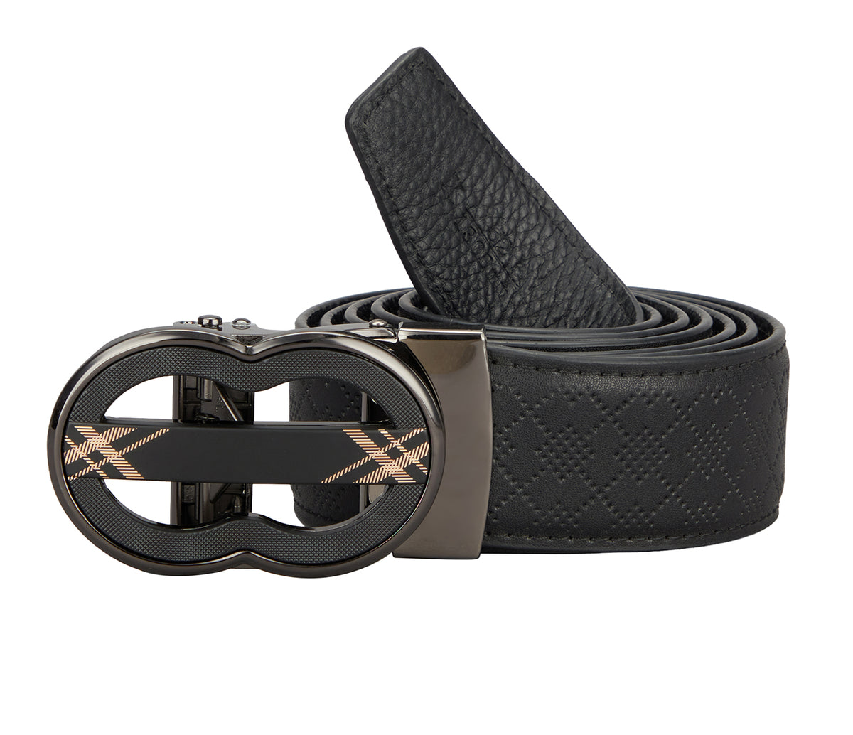 Men's Stylish Belt in Genuine Leather - Black