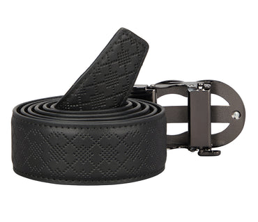 Men's Stylish Belt in Genuine Leather - Black