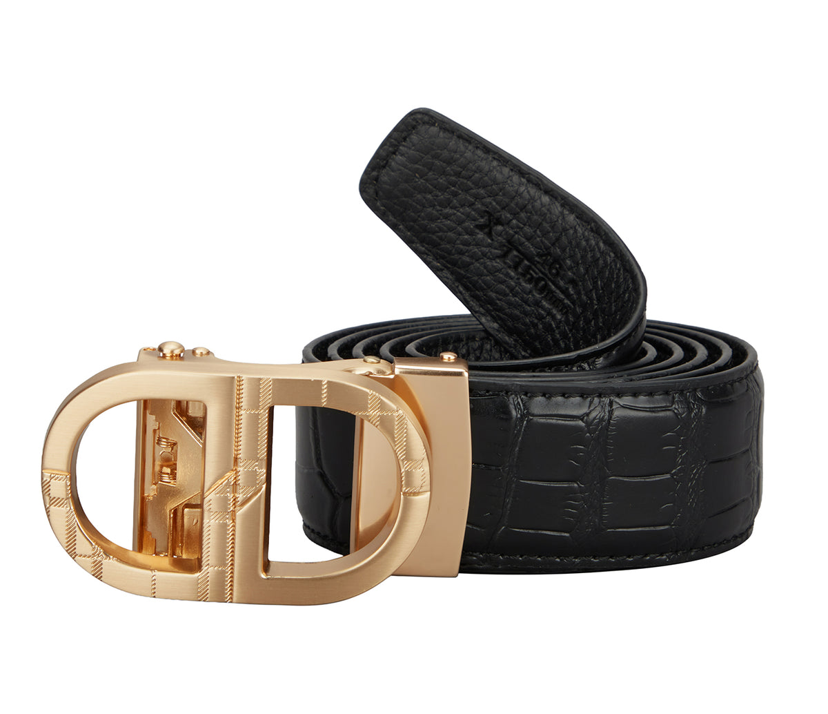 Men's Stylish Belt in Genuine Leather - Black