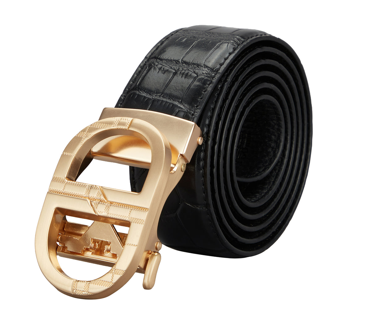 Men's Stylish Belt in Genuine Leather - Black