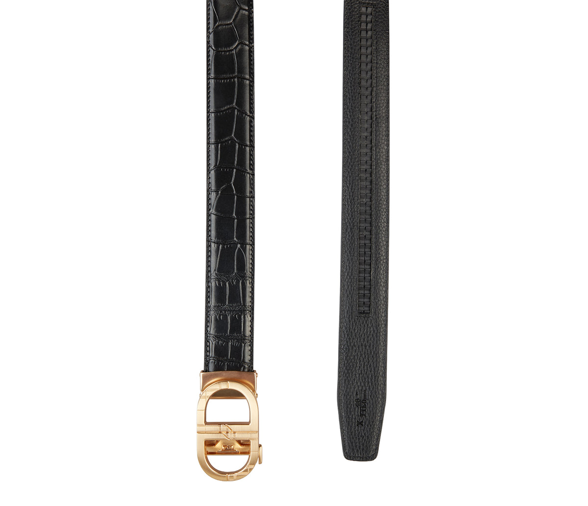 Men's Stylish Belt in Genuine Leather - Black