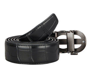 Men's Stylish Belt in Genuine Leather - Black