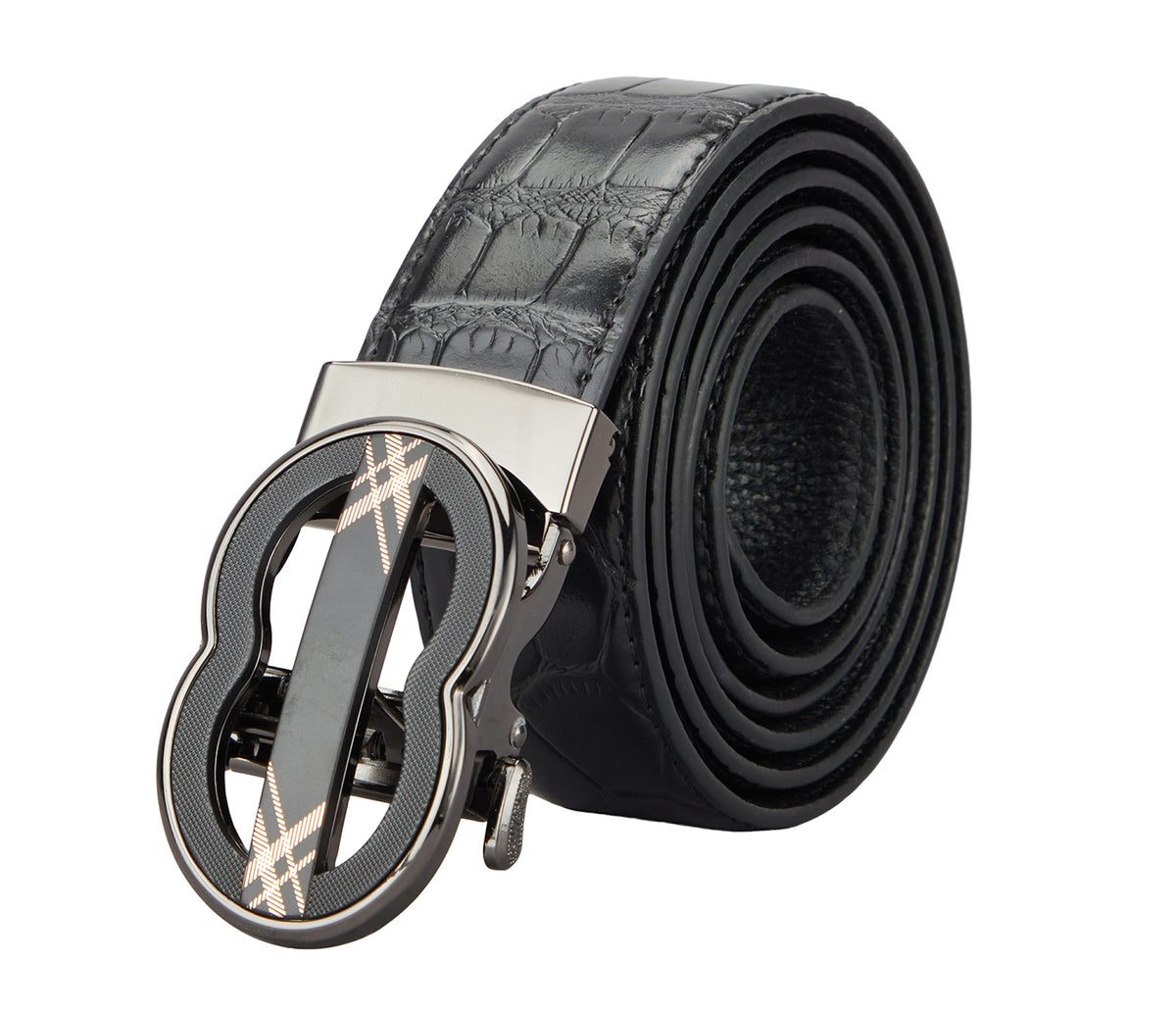 Men's Stylish Belt in Genuine Leather - Black