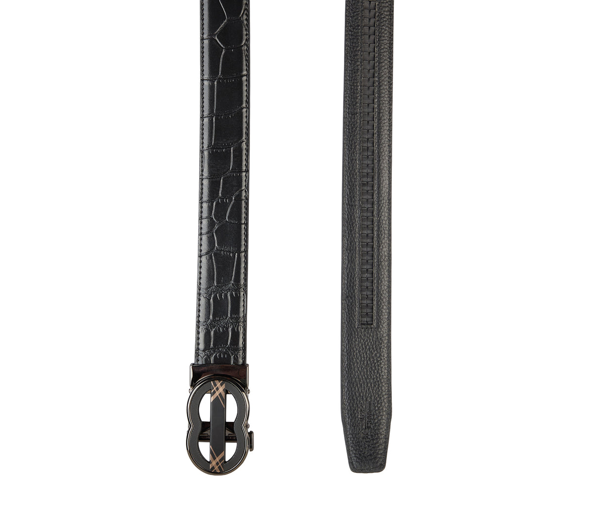 Men's Stylish Belt in Genuine Leather - Black
