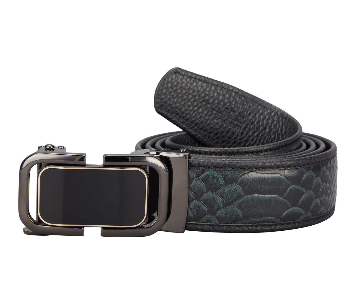 Men's Stylish Belt in Genuine Leather - Black