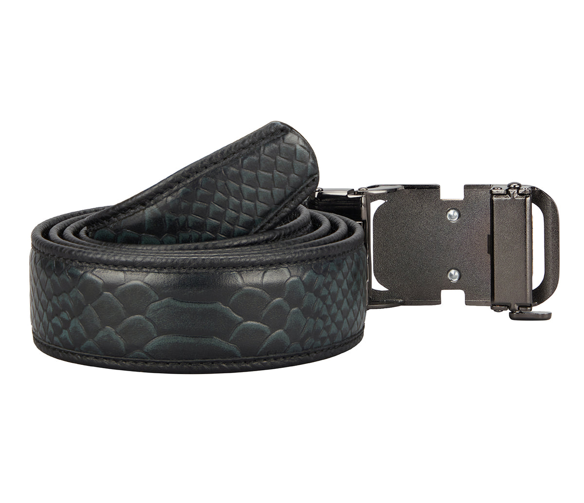 Men's Stylish Belt in Genuine Leather - Black