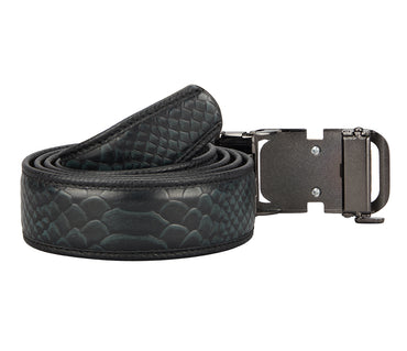 Men's Stylish Belt in Genuine Leather - Black