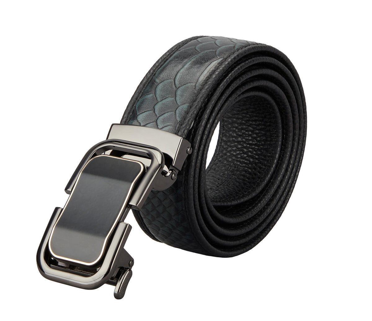 Men's Stylish Belt in Genuine Leather - Black