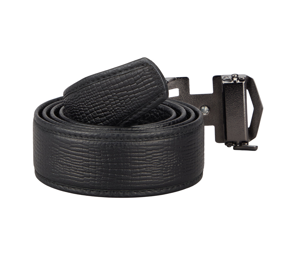 Men's Stylish Belt in Genuine Leather - Black