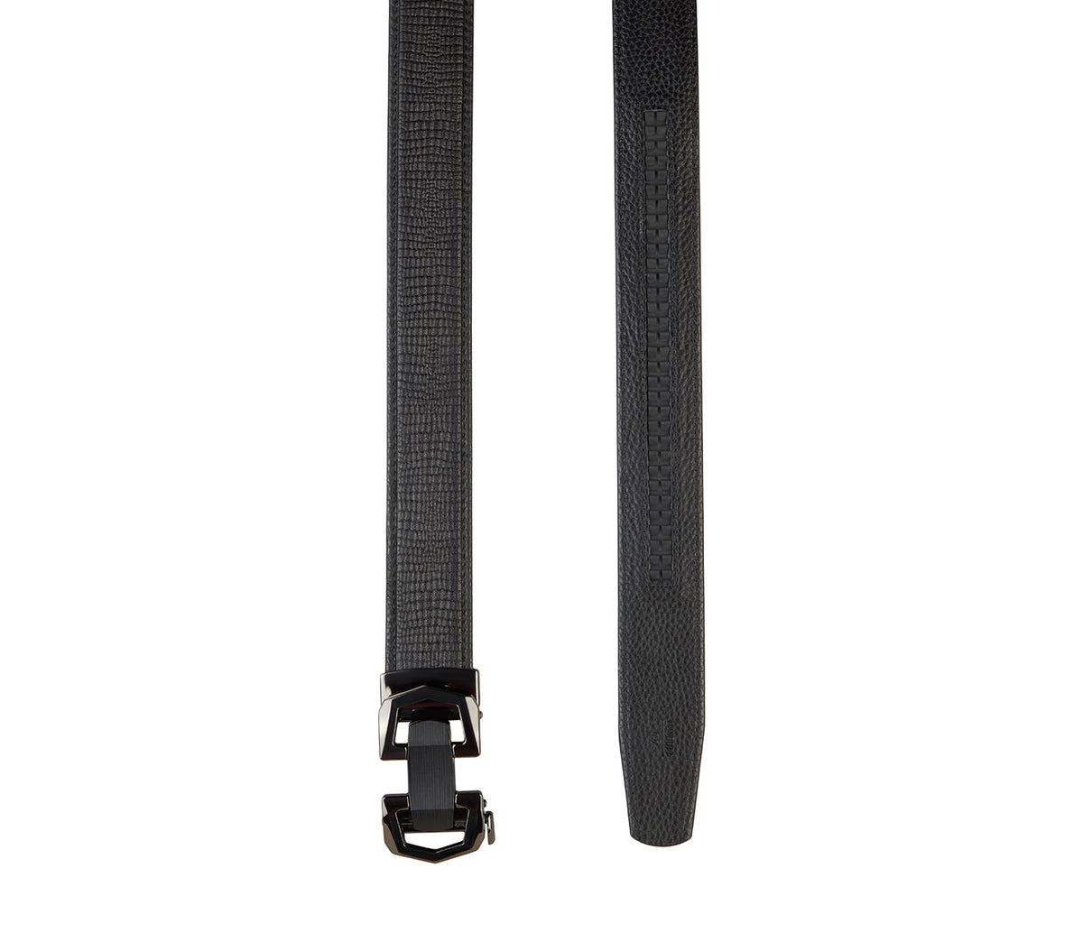 Men's Stylish Belt in Genuine Leather - Black