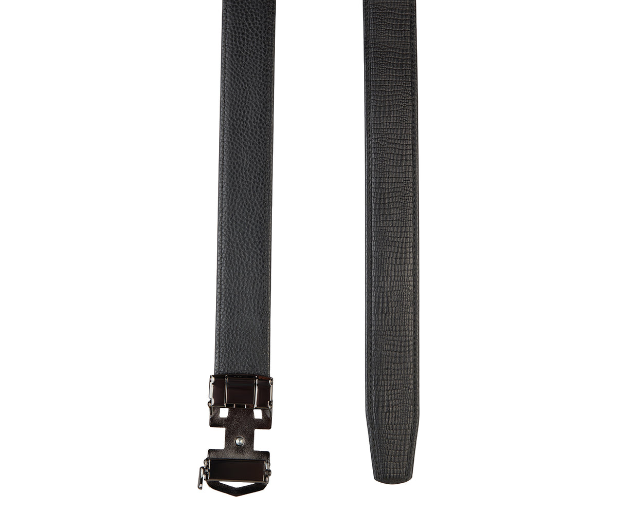 Men's Stylish Belt in Genuine Leather - Black