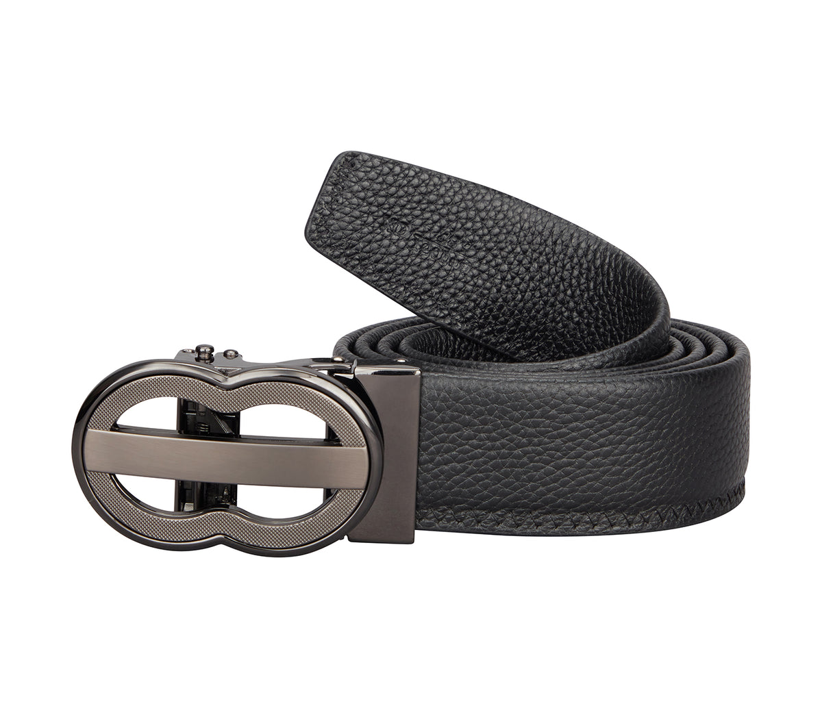 Men's Stylish Belt in Genuine Leather - Black