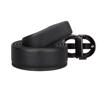 Men's Stylish Belt in Genuine Leather - Black
