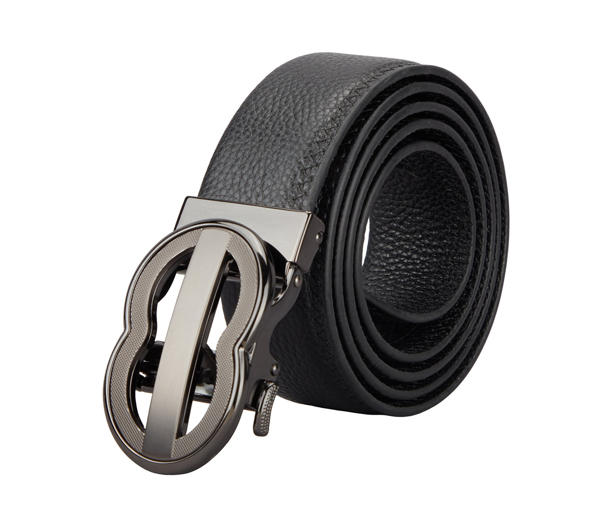 Men's Stylish Belt in Genuine Leather - Black