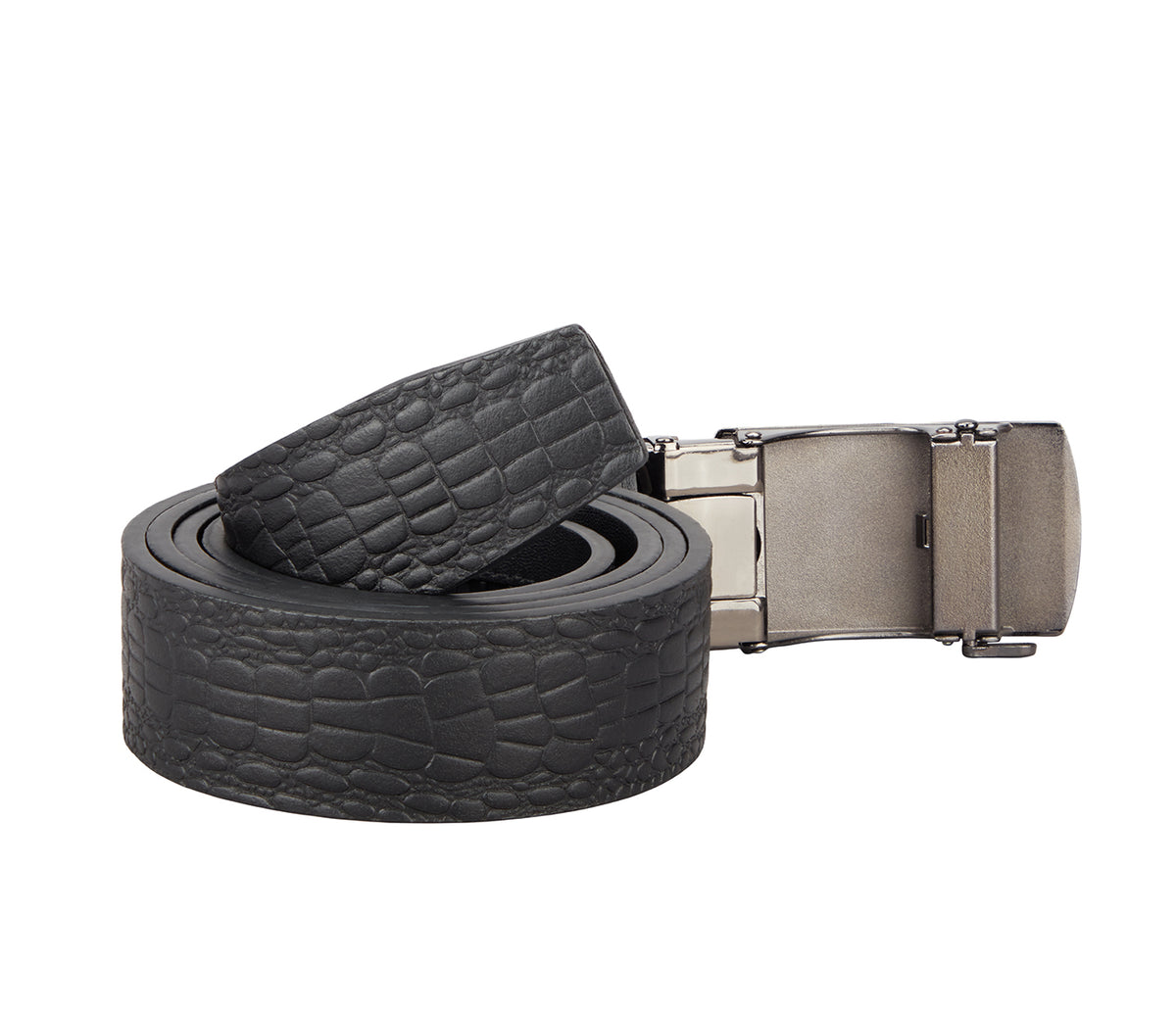 Men's Stylish Belt in Genuine Leather - Black