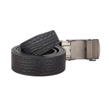 Men's Stylish Belt in Genuine Leather - Black