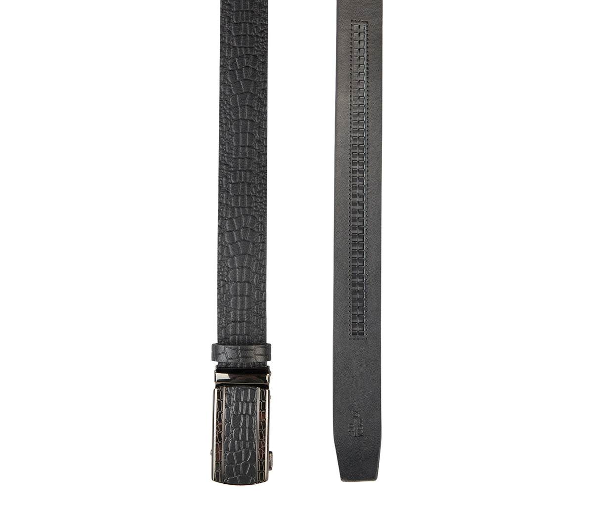 Men's Stylish Belt in Genuine Leather - Black