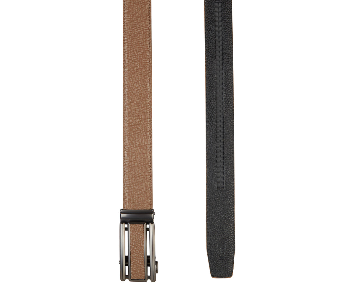 Men's Stylish Belt in Genuine Leather - Beige