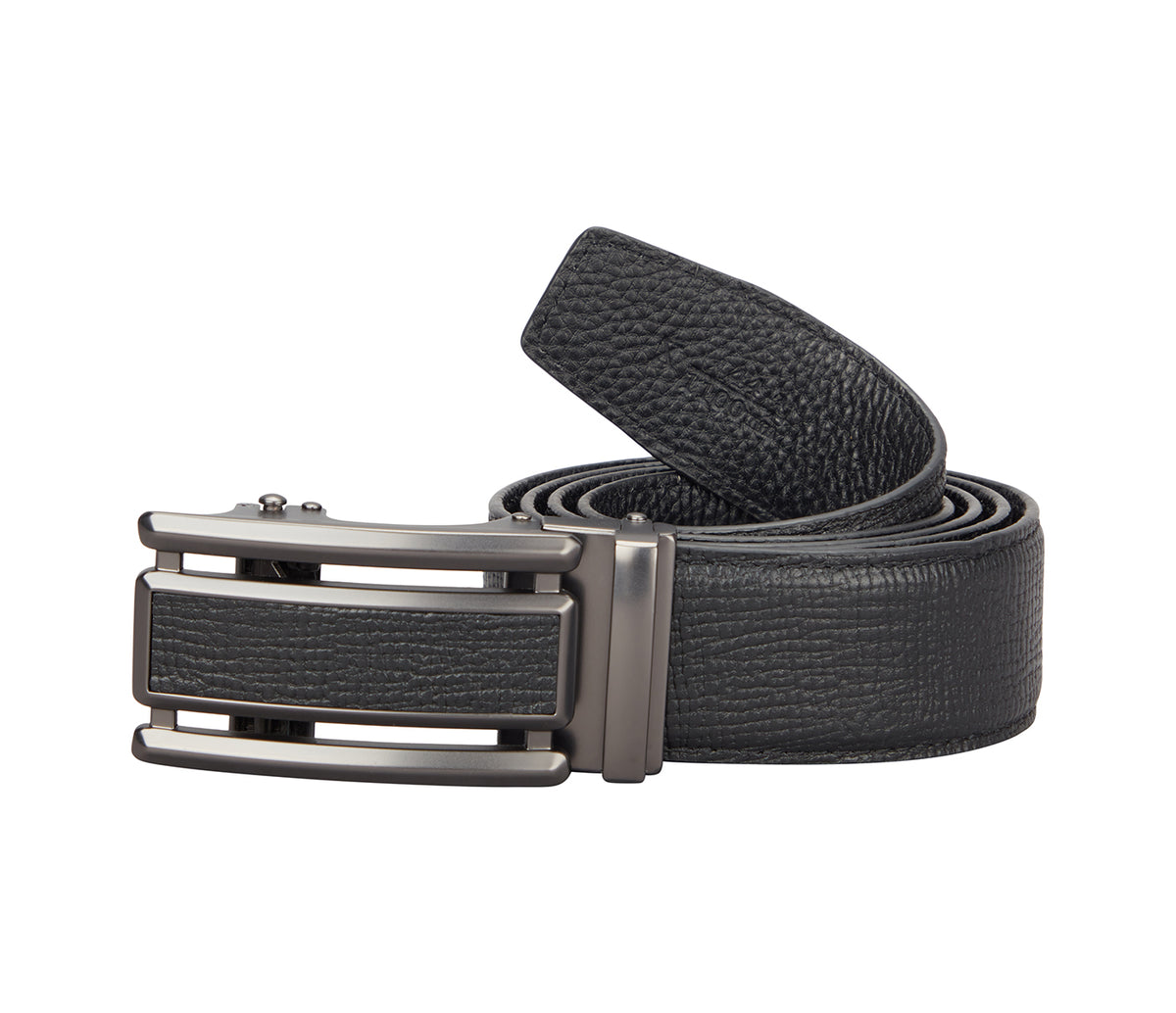 Men's Stylish Belt in Genuine Leather - Black