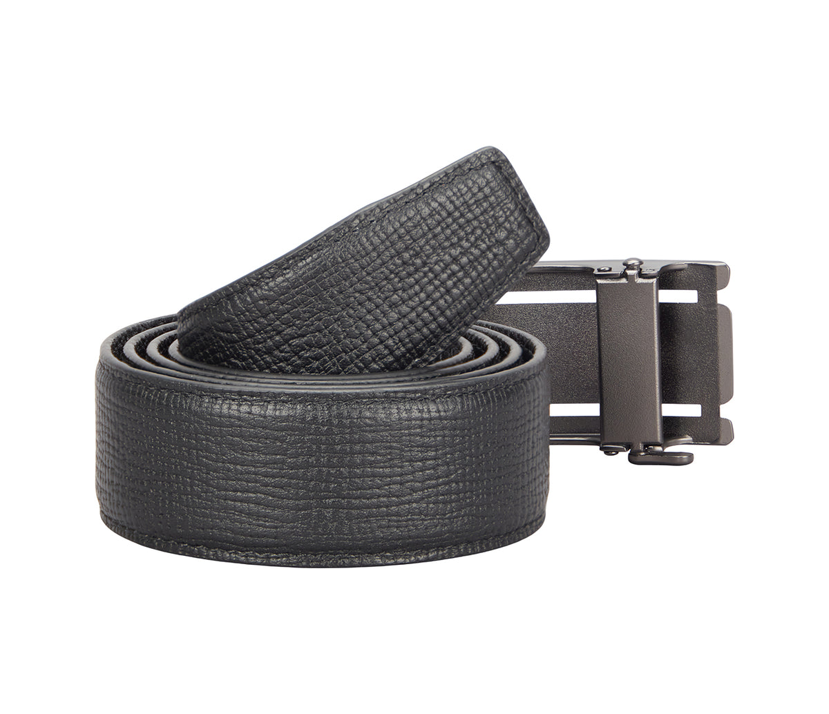 Men's Stylish Belt in Genuine Leather - Black