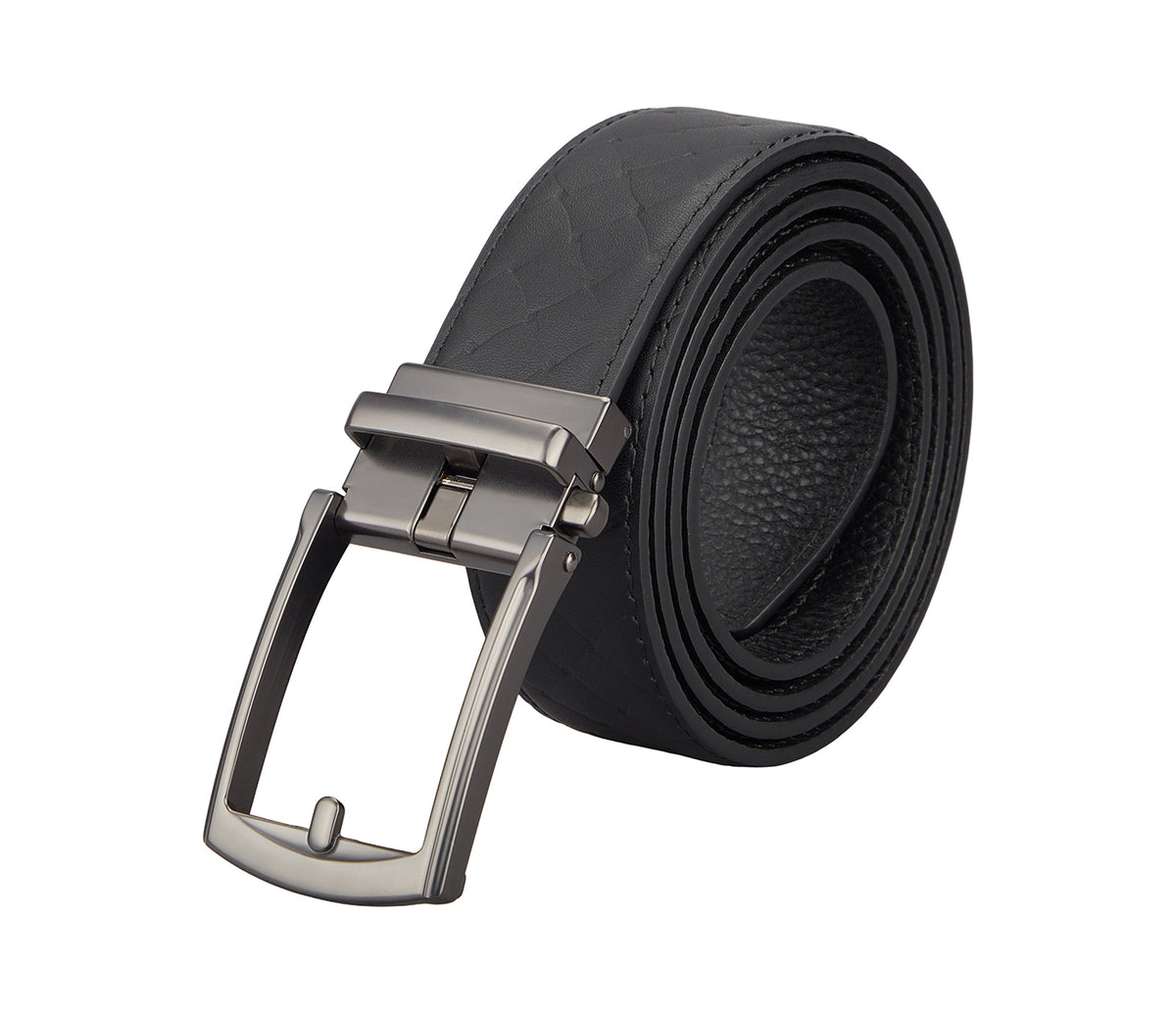 Men's Stylish Belt in Genuine Leather - Black
