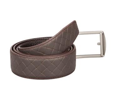 Men's Stylish Belt in Genuine Leather - Brown