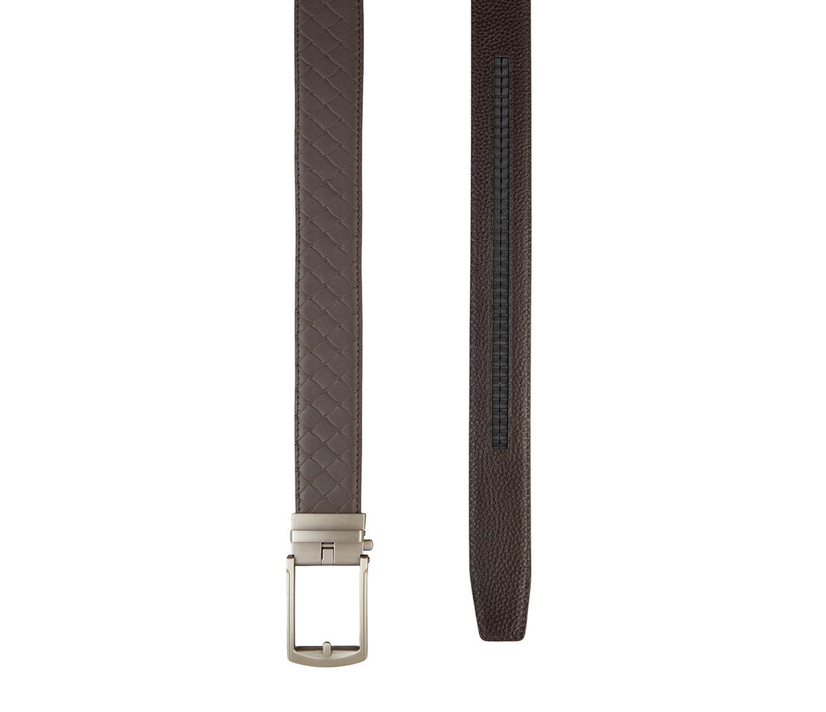 Men's Stylish Belt in Genuine Leather - Brown