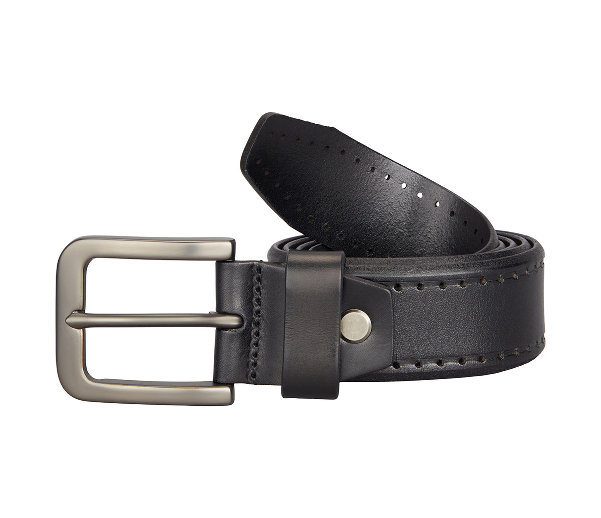 Men's Stylish Belt in Genuine Leather - Black