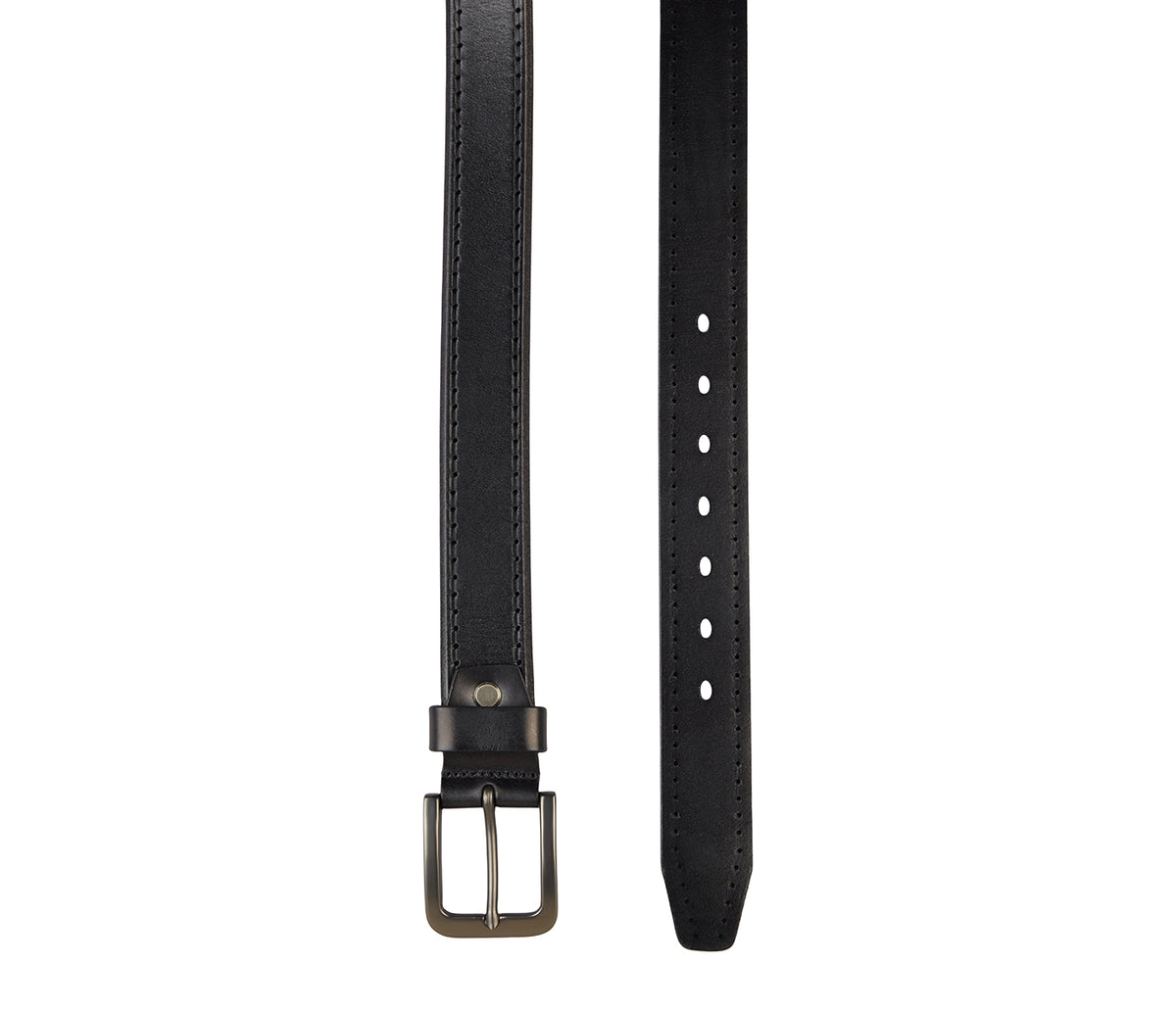 Men's Stylish Belt in Genuine Leather - Black