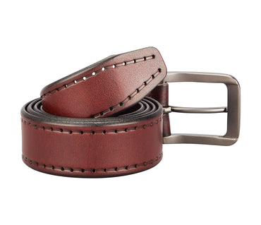 Men's Stylish Belt in Genuine Leather - Brown