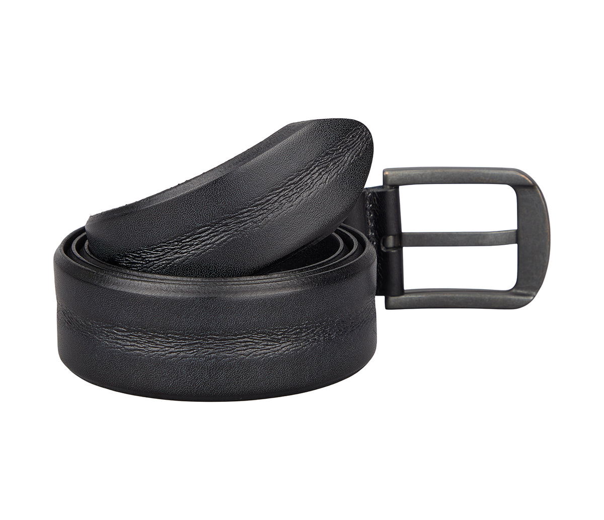 Men's Stylish Belt in Genuine Leather - Black