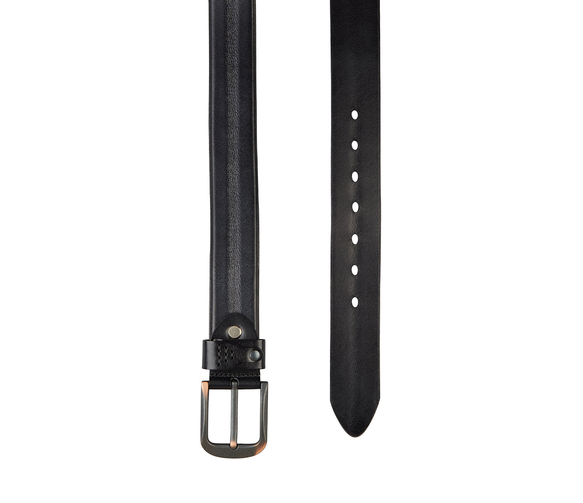 Men's Stylish Belt in Genuine Leather - Black