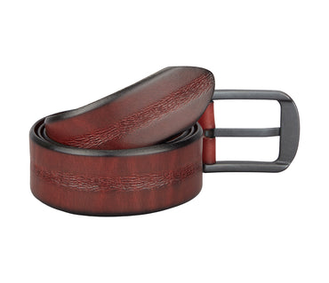 Men's Stylish Belt in Genuine Leather - Brown