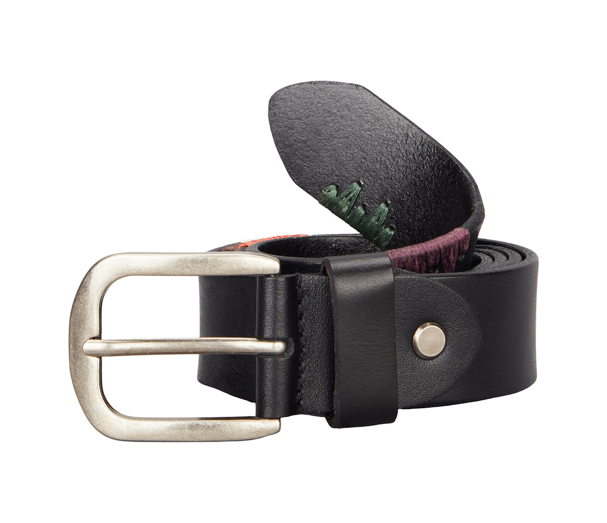 Men's Stylish Belt in Genuine Leather - Black