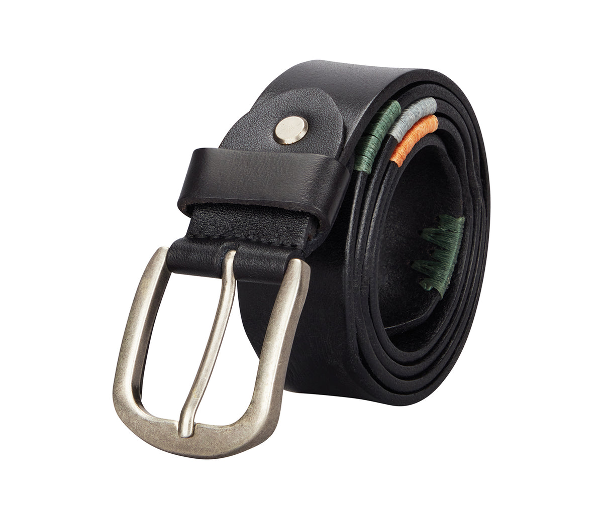 Men's Stylish Belt in Genuine Leather - Black