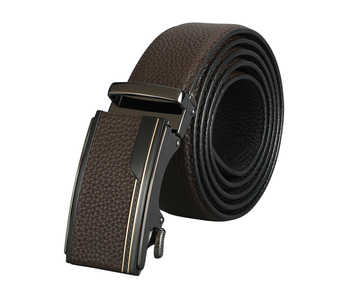 Men's stylish belt in Leather - Bown