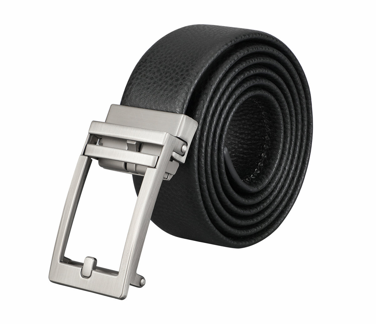 Men's belt in Genuine Leather - Black