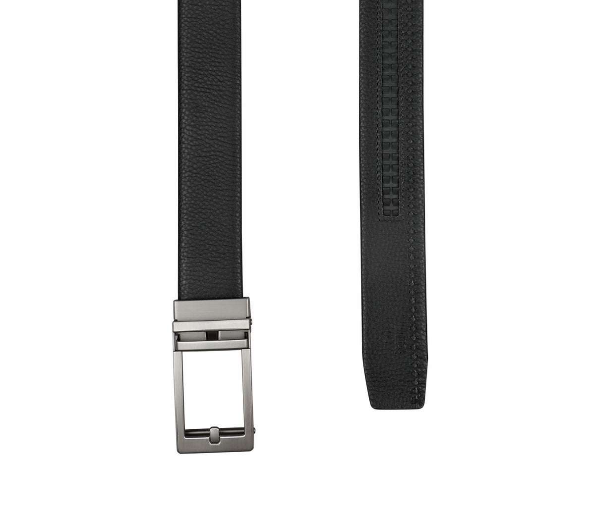 Men's belt in Genuine Leather - Black