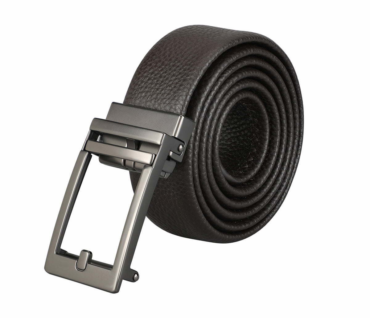 Men's belt in Genuine Leather - Brown