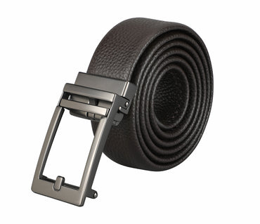 Men's belt in Genuine Leather - Brown