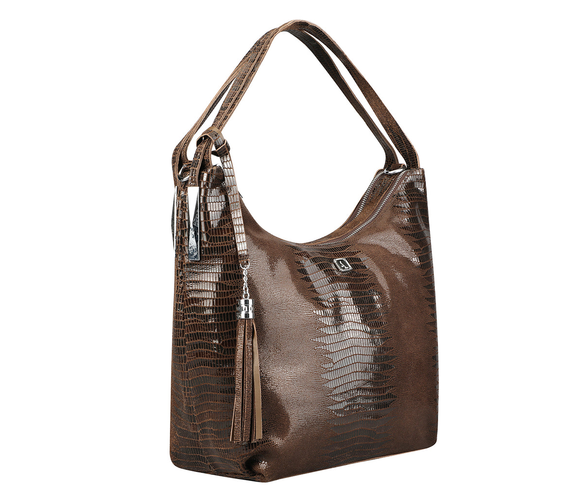Fabiana Shoulder Bag - Brown