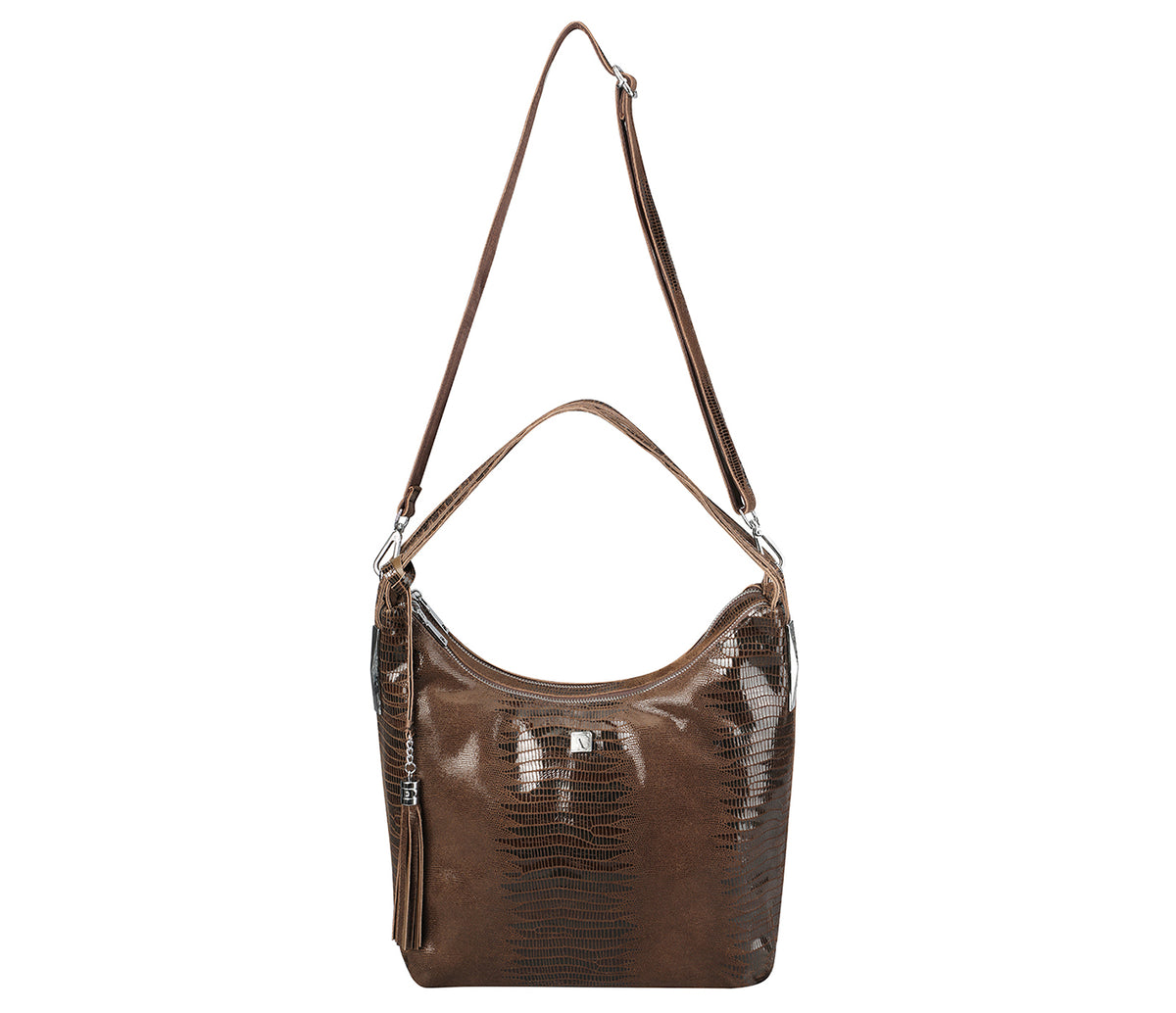 Fabiana Shoulder Bag - Brown